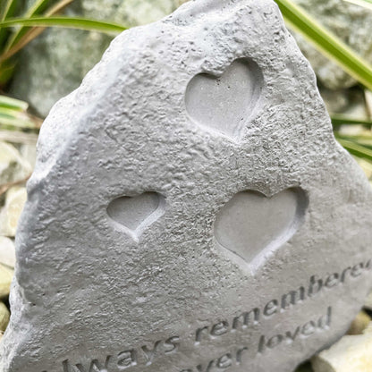 Always Remembered Memorial Stone