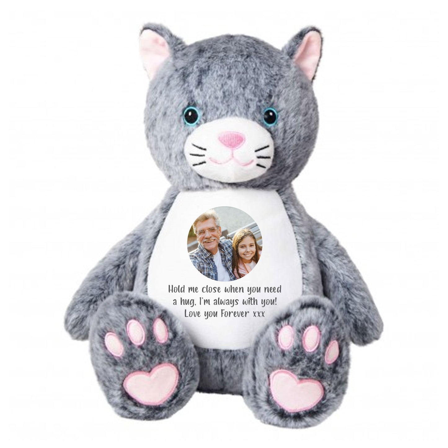 Personalised Photo Ashes Keepsake Memory Cat