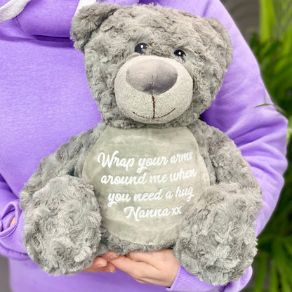 Personalised Message Comfort Bear