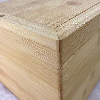 Personalised Bamboo Urn For Cremation Ashes - Branch of Love Design