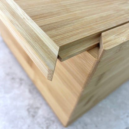 Personalised Bamboo Urn For Cremation Ashes - Dandelion Design