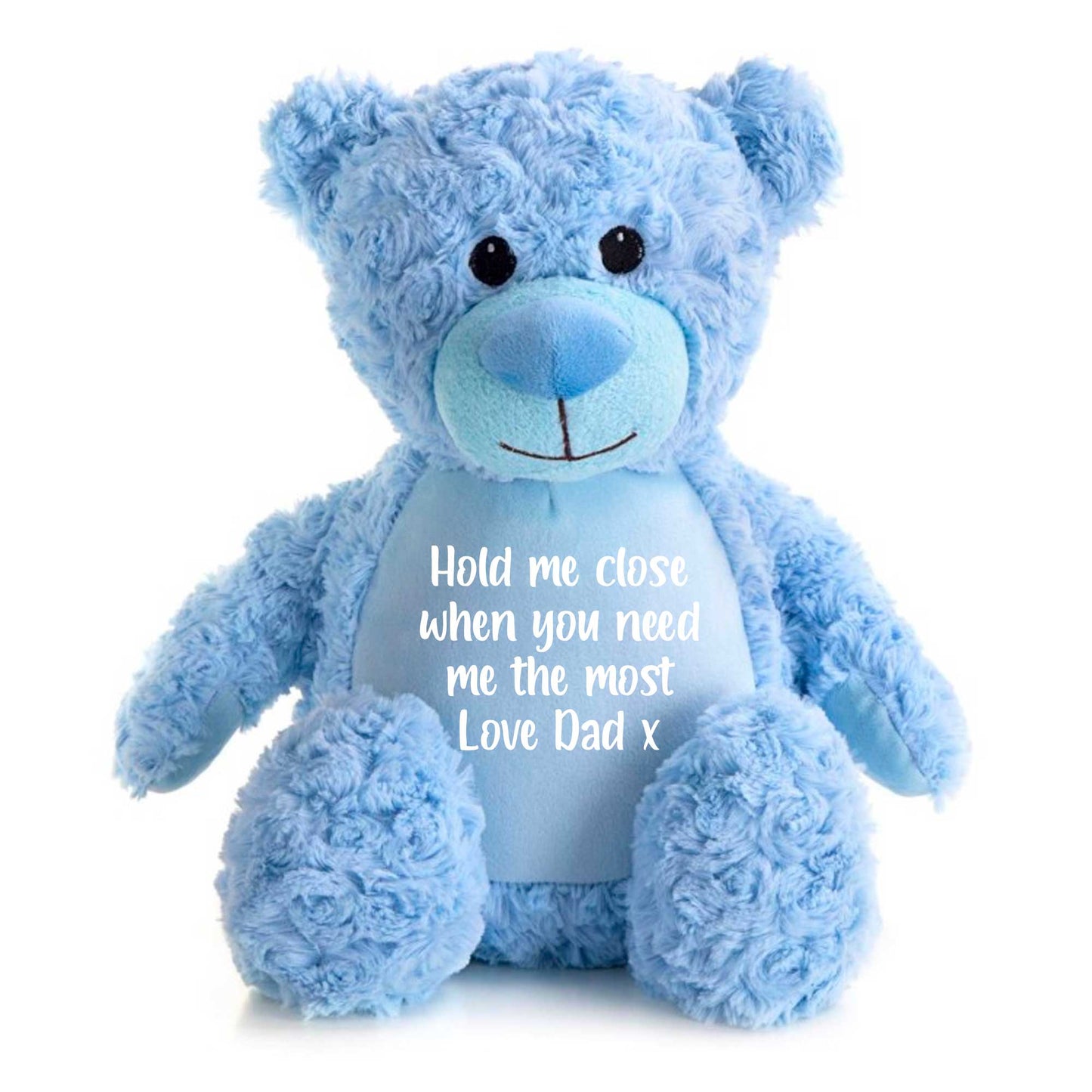 Personalised Record-A-Voice Teddy Bear - Blue