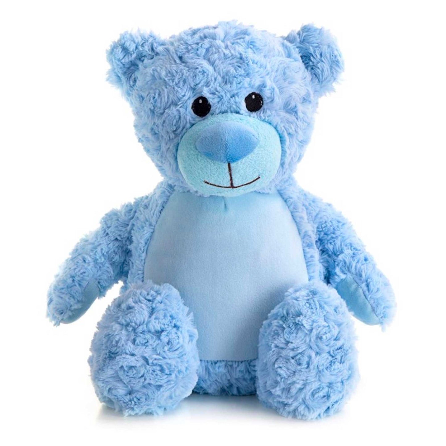 Personalised Photo Ashes Keepsake Memory Bear - Blue