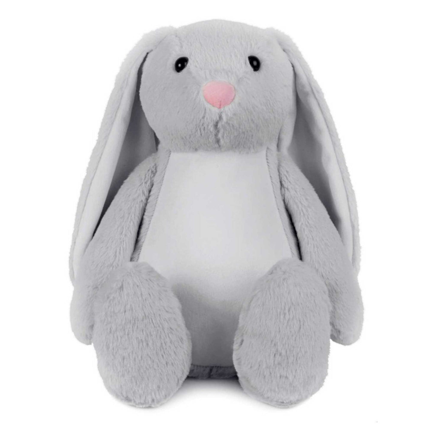 Personalised Ashes Keepsake Memory Bunny - Grey