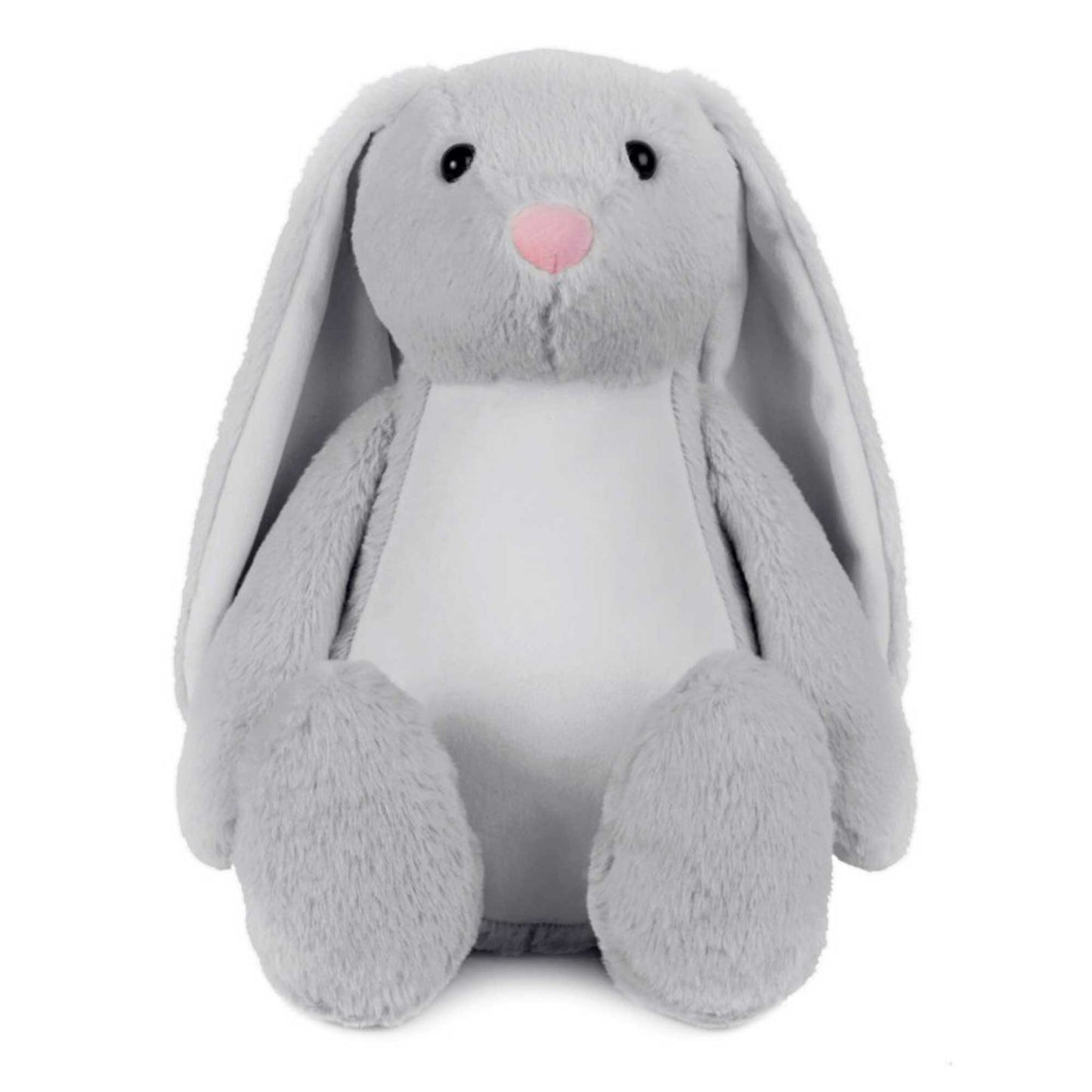 Personalised Photo Ashes Keepsake Memory Bunny - Grey