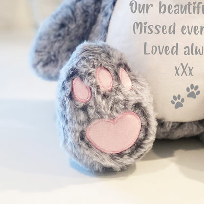 Personalised Ashes Keepsake Memory Cat