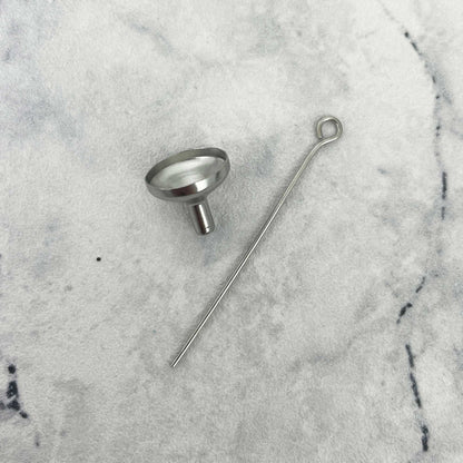 Personalised Sterling Silver Engraved Heart Cremation Ashes Memorial Urn Necklace