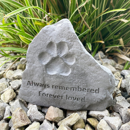 Pet Memorial Stone or Grave Marker