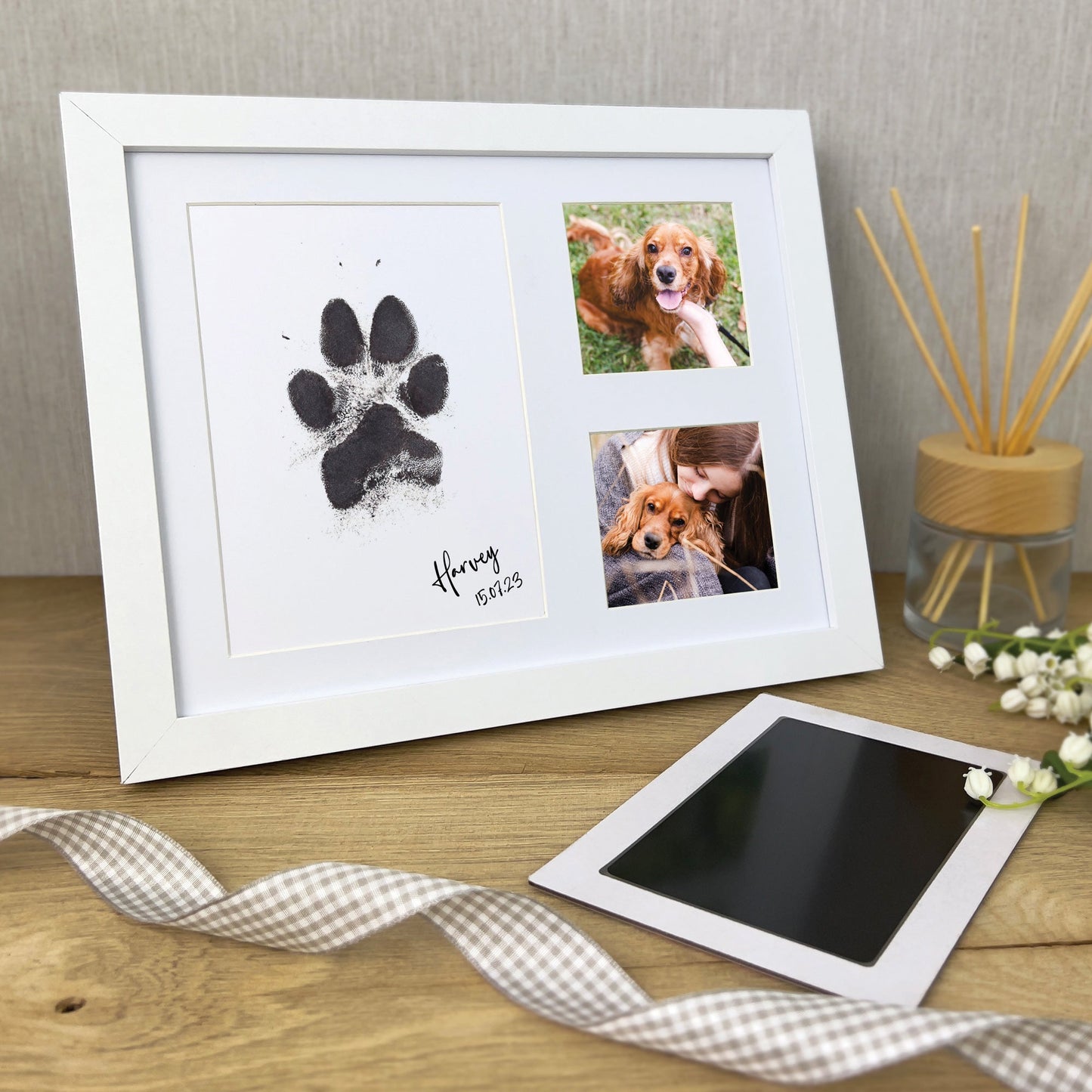 Paw Print Ink Keepsake Photo Frame Kit