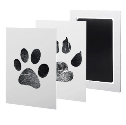 Pet Safe Non-toxic Paw Print Ink Pad Kit for Larger Paws