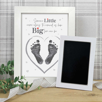 Baby Hand or Foot Print Framed Ink Keepsake Kit - 2 Designs