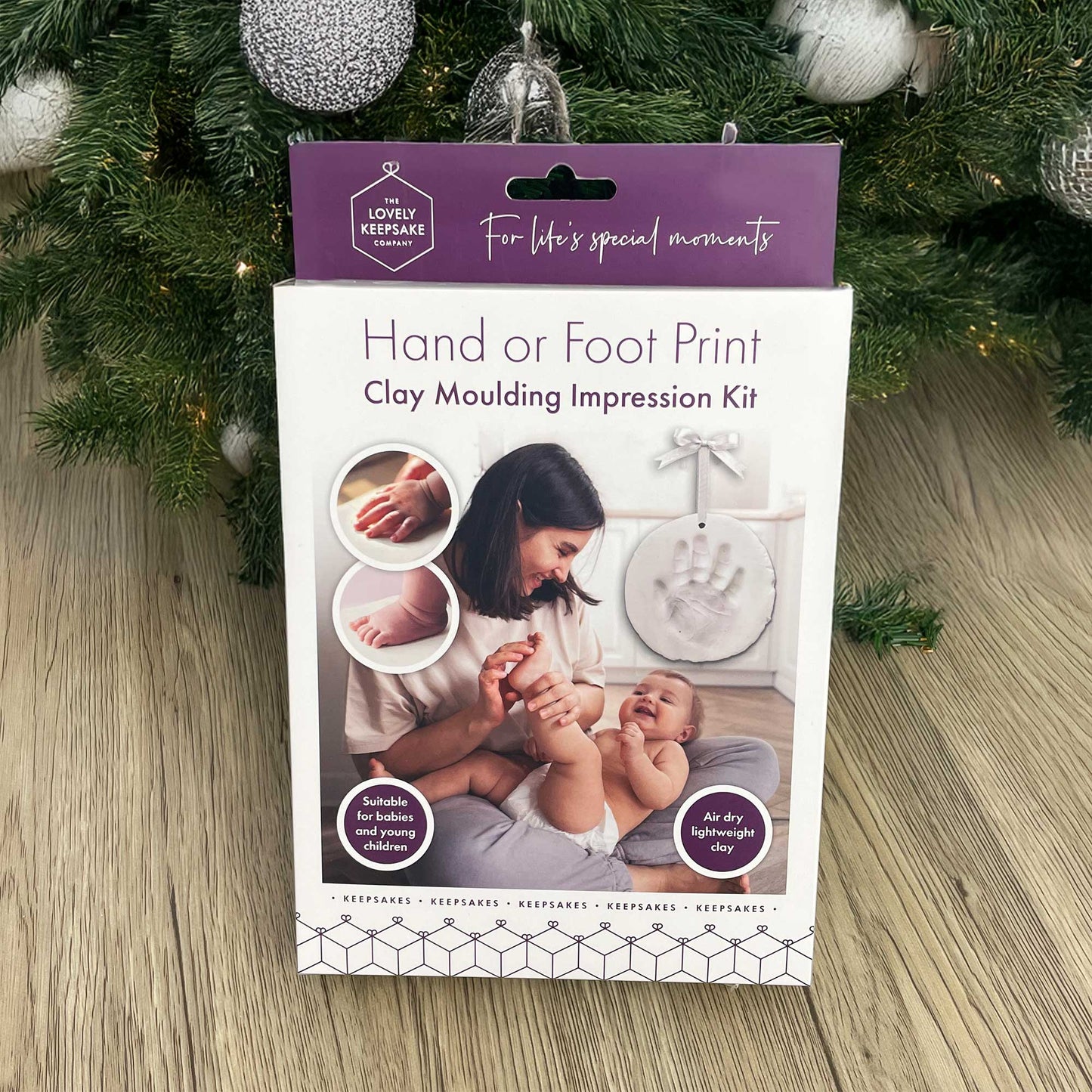 Baby Hand or Foot Print Clay Moulding Kit