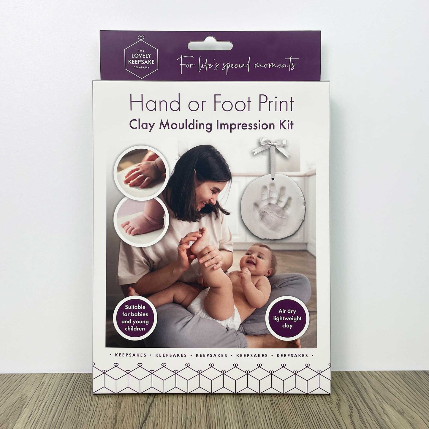 Baby Hand or Foot Print Clay Moulding Kit