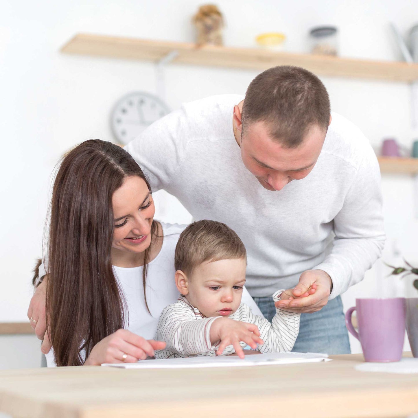 Family Fingerprints Picture Frame
