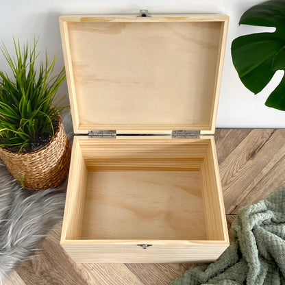 Personalised Modern Any Occasion Memory Box - 5 Sizes