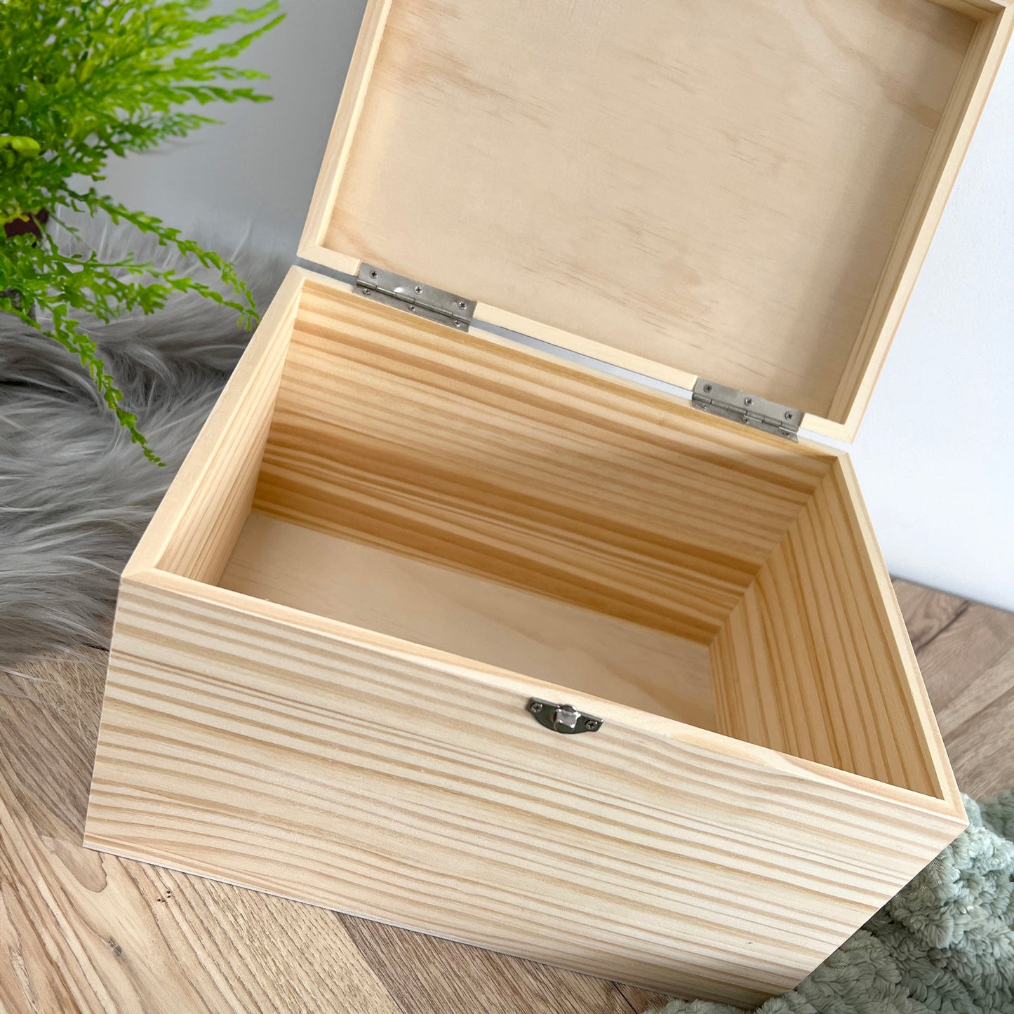 Personalised Modern Any Occasion Circle Photo Memory Box - 5 Sizes